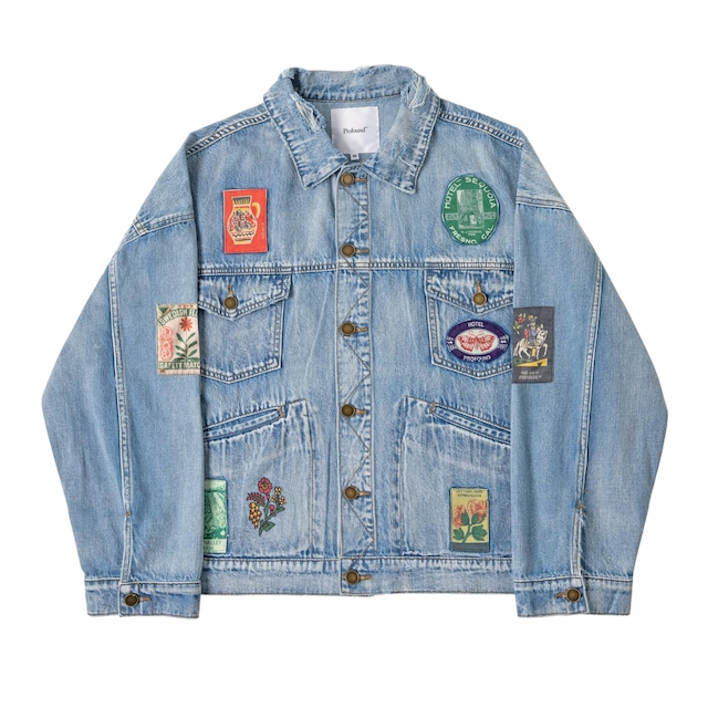 【PROFOUND】Patchwork Denim Trucker Jacket