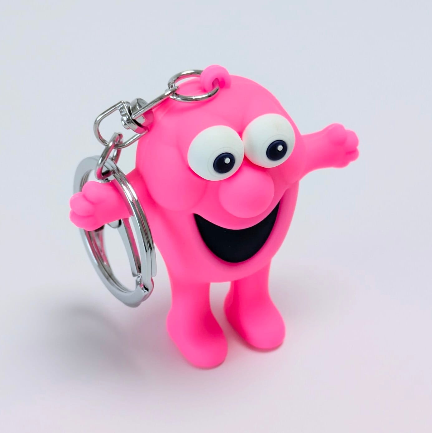 ♧【 Mr. Bubble( ミスターバブル )】The Village Company / 3D Rubber KeyHolder / 3Dラバーキーホルダー〚アメリカン雑貨 アメトイ〛