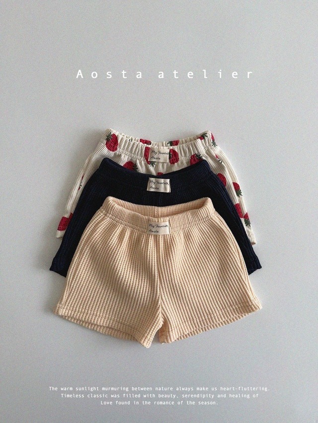 期間限定！【即納】aosta ) Spring short pants ♡