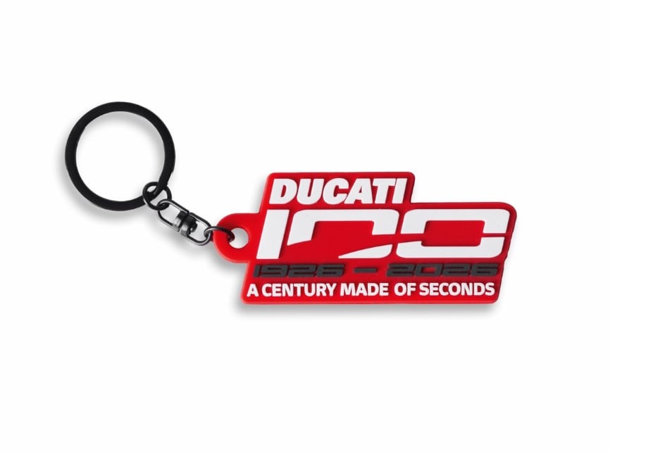 Ducati One Hundred(ラバー製キーリング)