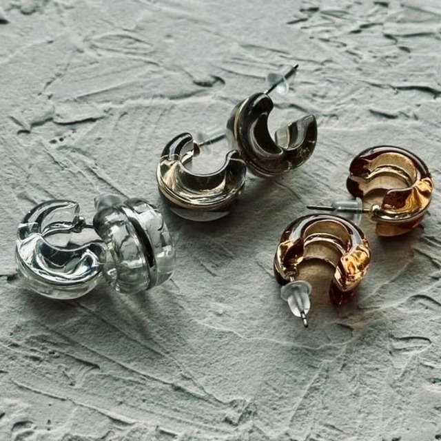 metallineclearhooppierce