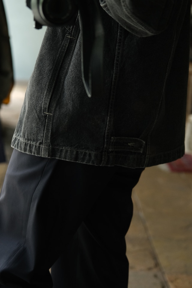Utah/“MARITHE’ FRANCOIS GIRBAUD” Yarn-dyed denim jacket