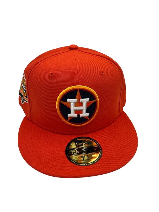 New Era Cap Houston Astros つば裏　オレンジ