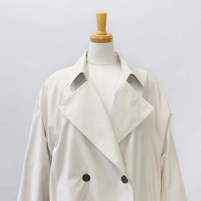 marmors マルモア raglan short trench coat 0226107019 2026春夏新作
