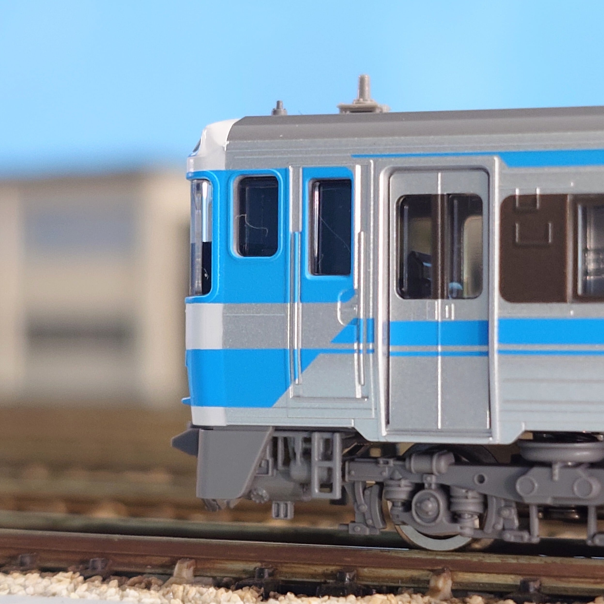 TOMIX キハ185系(むろと/剣山色)」用トイレタンク、車端部床下機器2両
