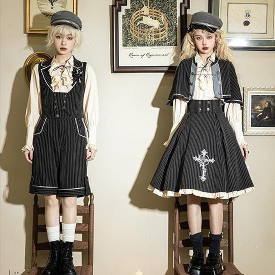王子系 少年装 Prince 3点 セットアップ ガーリー 闇かわいい バンギャ