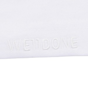 【WE11DONE】BLACK CROSS NECKLACE T-SHIRT