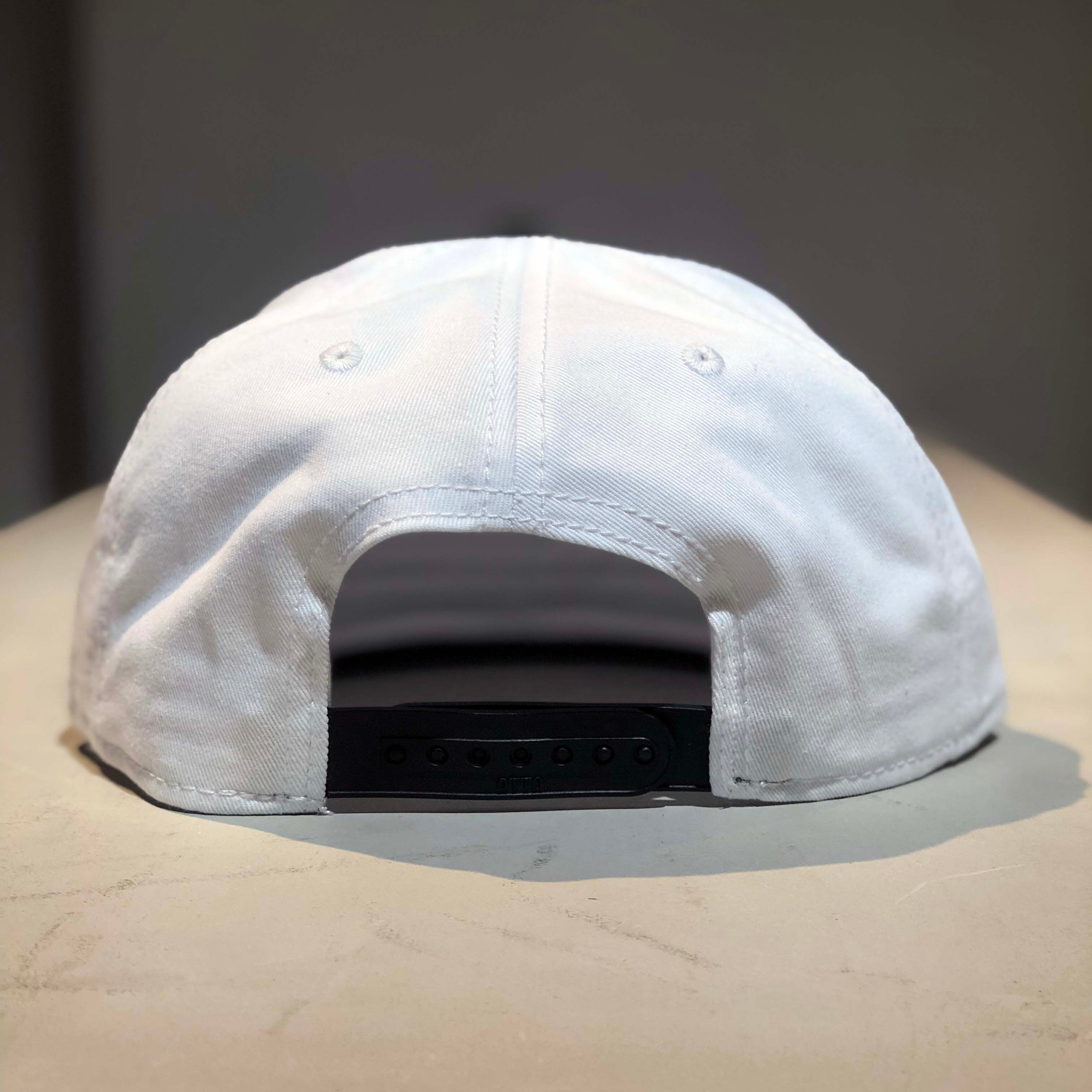 FUKUOKA CITY / 刺繍ロゴCAP_ホワイト/ブラック(WHITE/BLACK