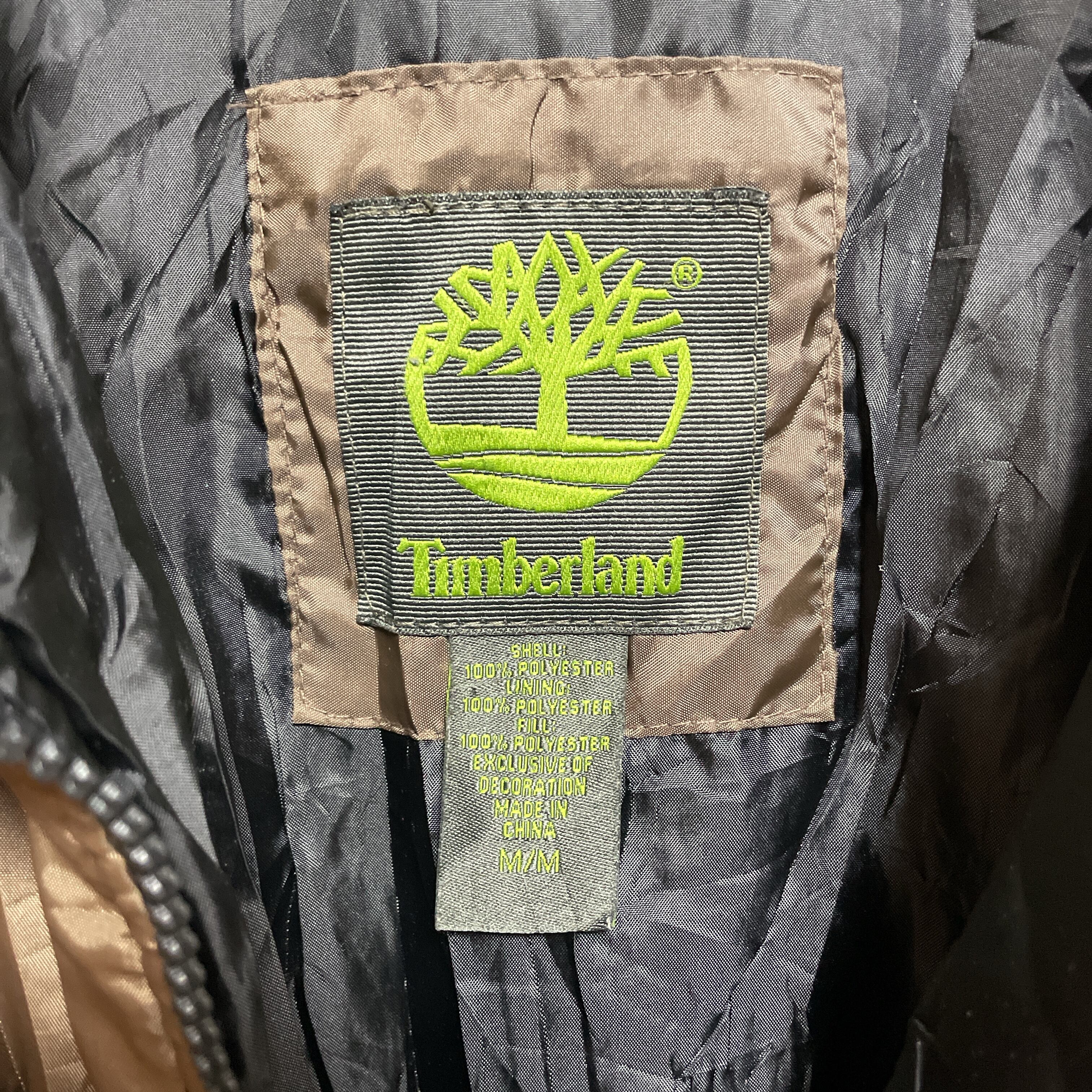 Timberland】ティンバーランド ダウンジャケット ワンポイント刺繍ロゴ 