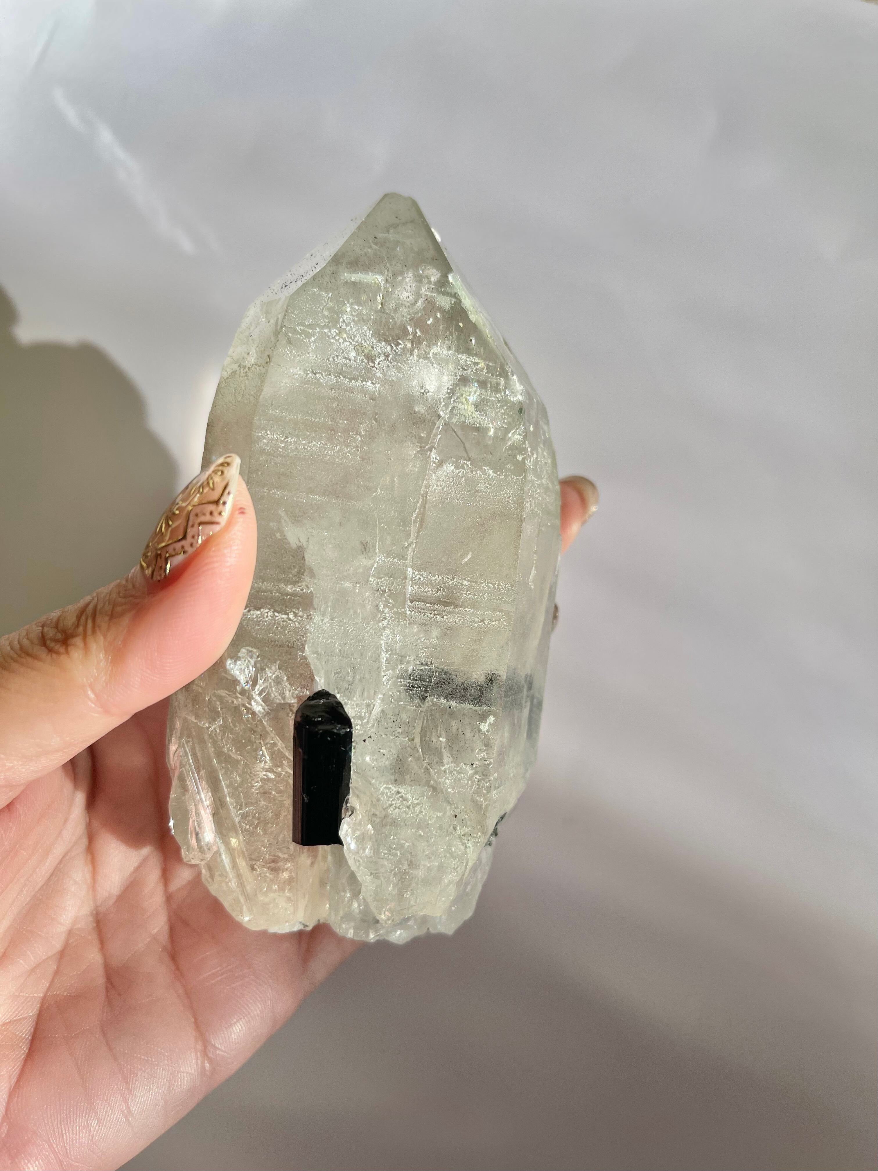 ブラックトルマリンインクォーツ