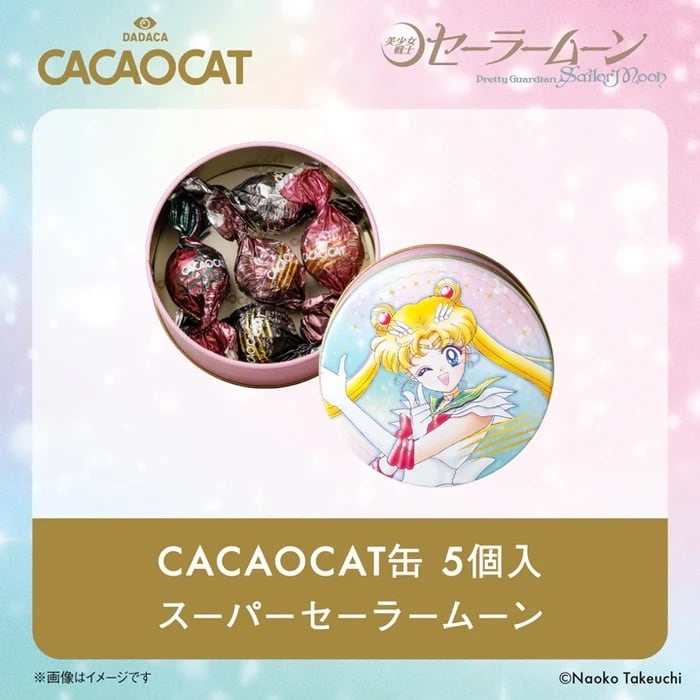 CACAOCAT缶 5個入『美少女戦士セーラームーン』10缶 コンプリート