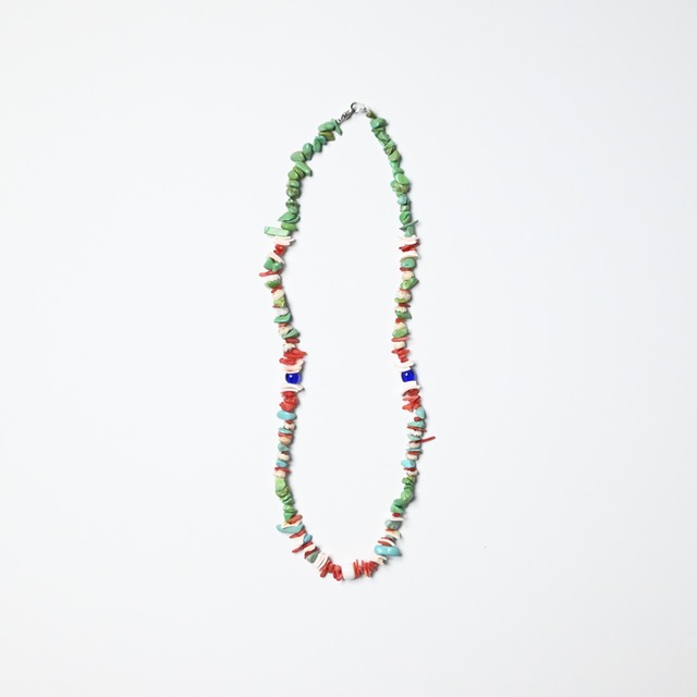 ERICKA NICOLAS BEGAY / ②NAVAJO BEASDS NECKLACE 50cm