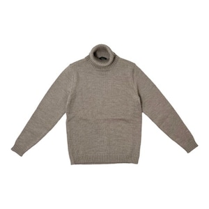 ZANONE(ザノ－ネ) 5gauge Wool Turtleneck Sweater/GREGE