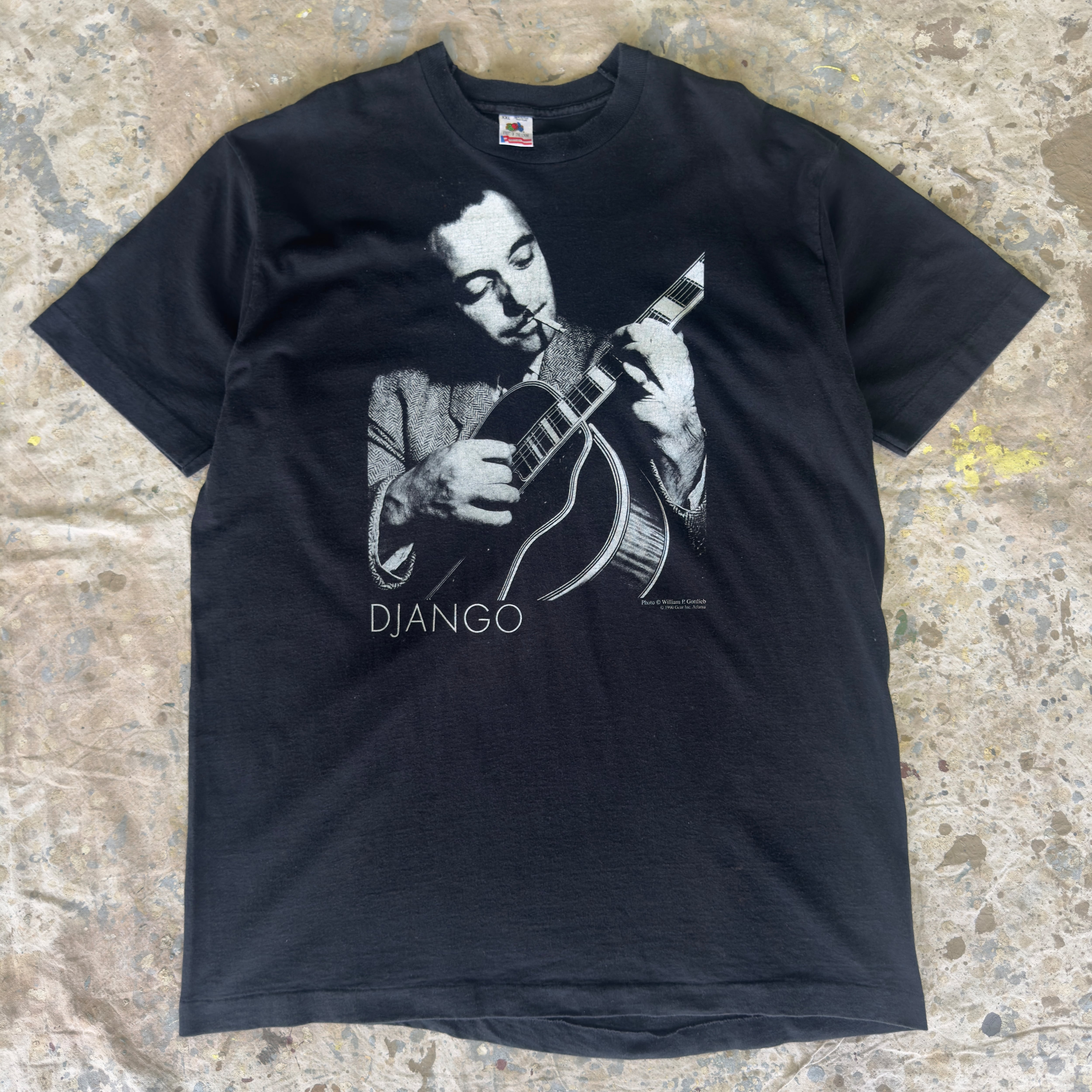 90s Gear Inc Django Reinhardt Tシャツ f97ed8f97616a27410be210b56fb8e
