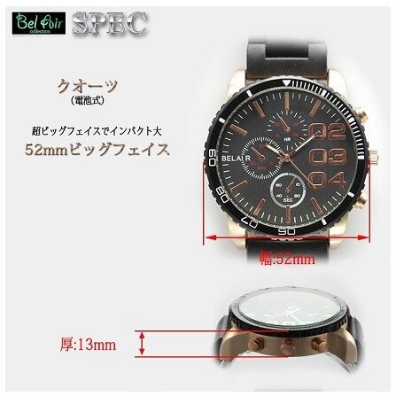 通販正規品 メンズ ビッグフェイス 腕時計 | www.takalamtech.com