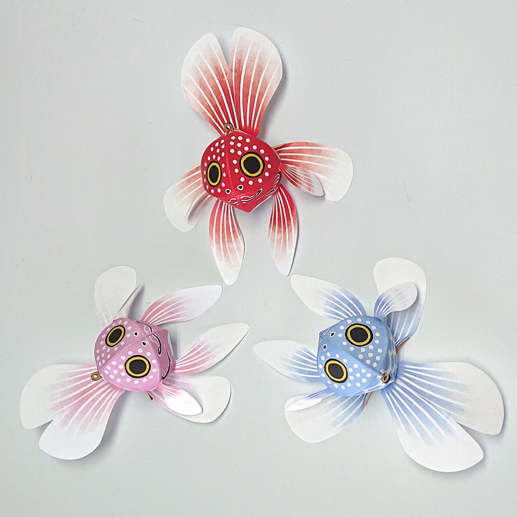 激レアねこと金魚パネル生地　ハンドメイド 激レアねこと金魚パネル生地 ハンドメイド