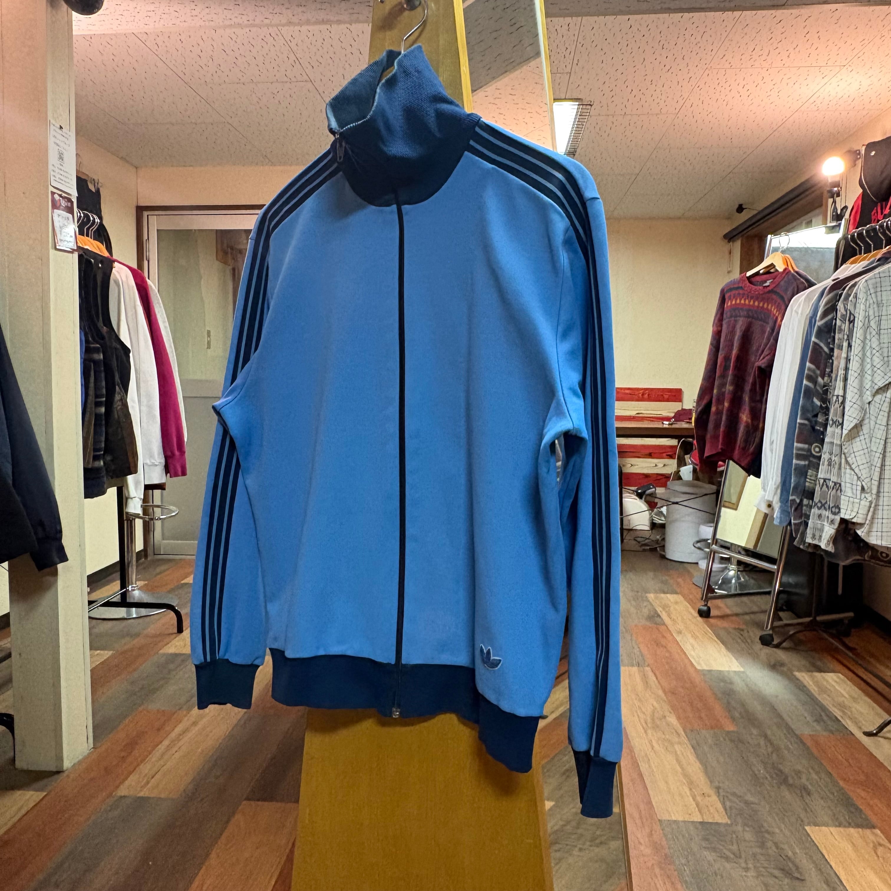 70s✨アディダス　デサント製　ヴィンテージ　ADA-06F　archive　L 70s adidas 西ドイツ製 トラックジャケット アディダス デサント D637