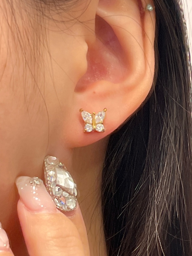 Zirconia butterfly pierce