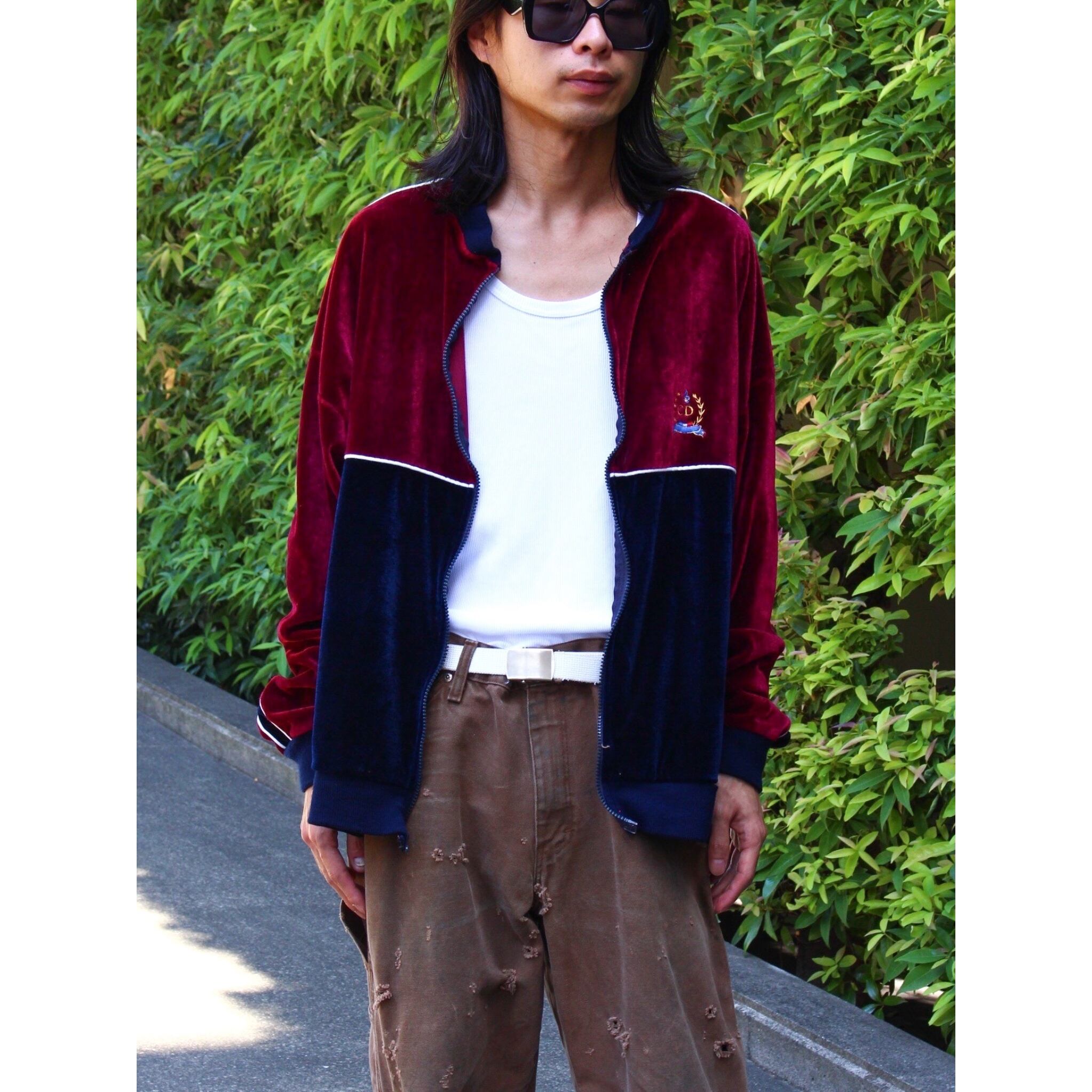 Christian Dior ベロア生地　トラックジャケット Christian Dior ベロア生地 トラックジャケット Christian Dior