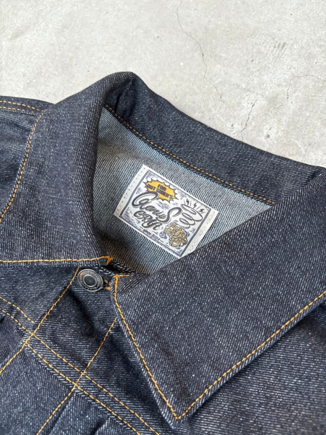 GENIUS CRAft / Denim jacket 1st type / デニムジャケット - 4