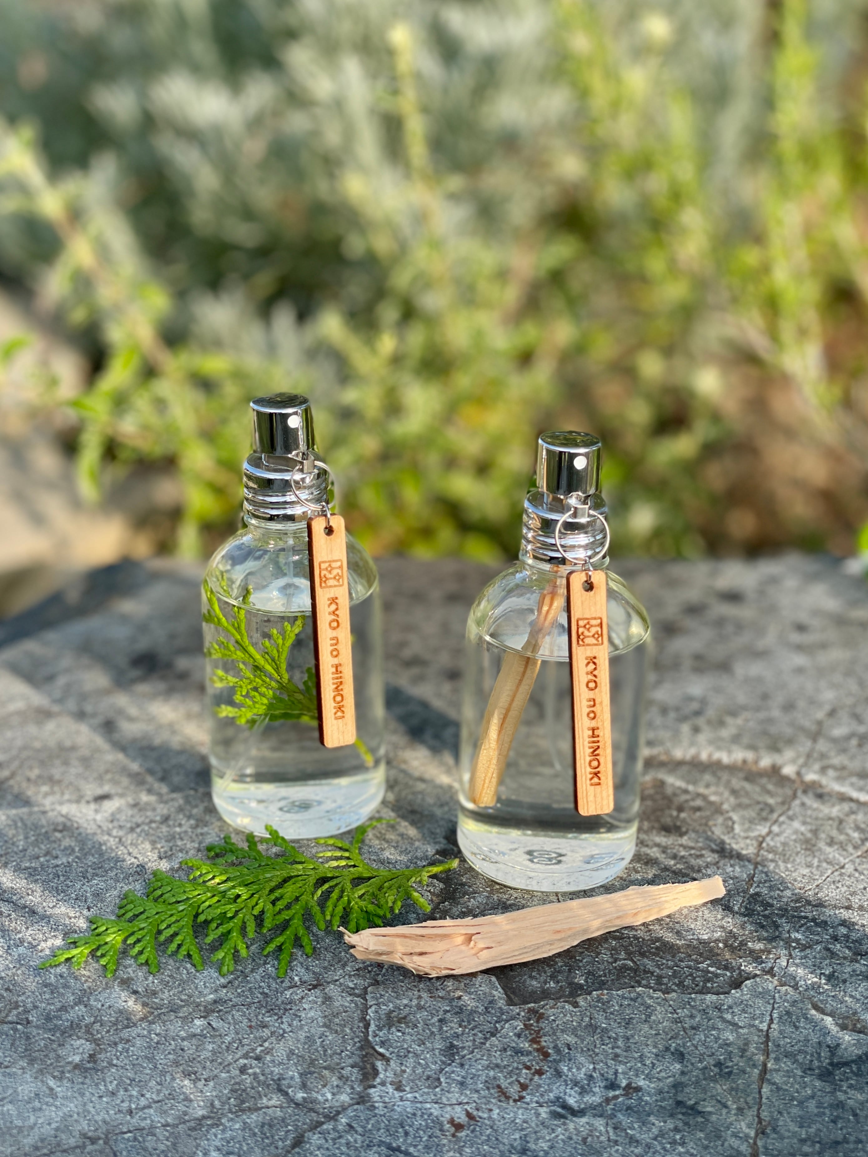 ひのきルームフレグランス（木片入り）60ml | 千歳緑