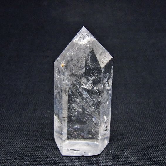 水晶 六角柱 ポイント 置物 一点物 142-11084