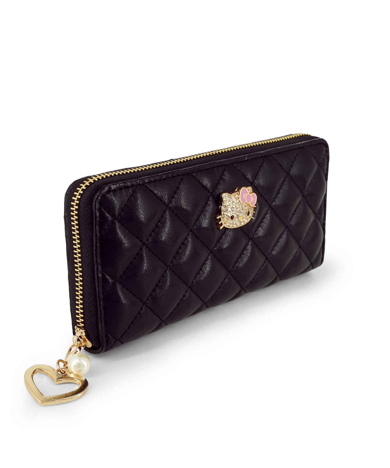 HELLO KITTY : ROUND FASTENER LONG WALLET KT-W5271