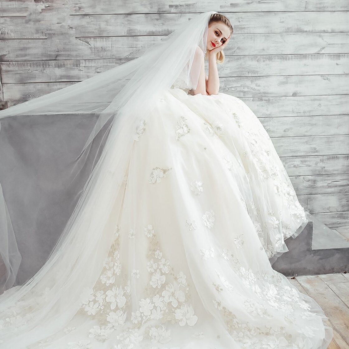 ウェディング グローブ&ベールのセット よい 