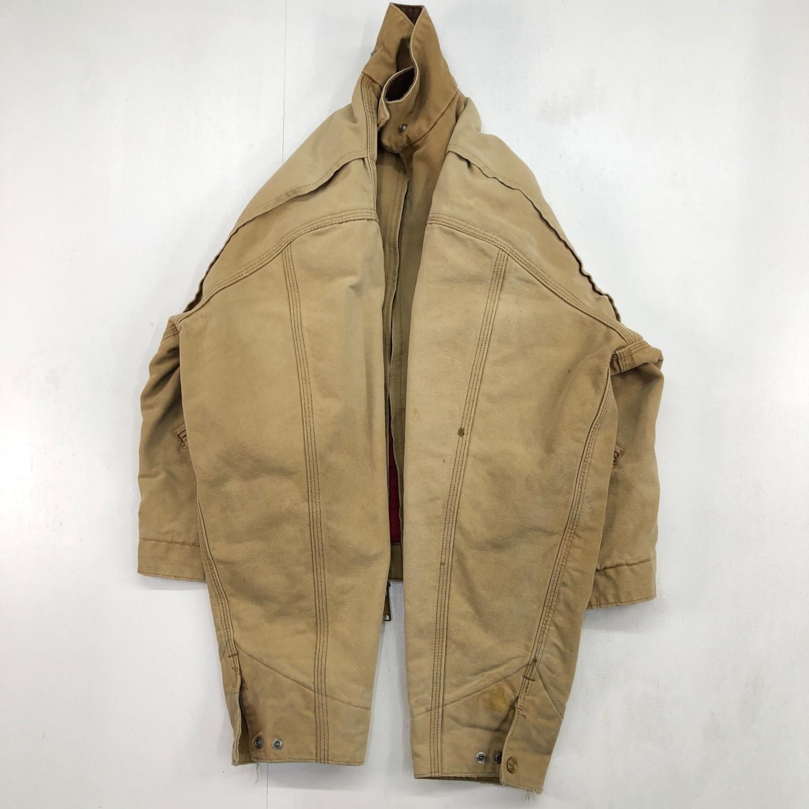 CARHARTT カーハート 80年代 USA製 J18 BRN ダック地 ワークジャケット