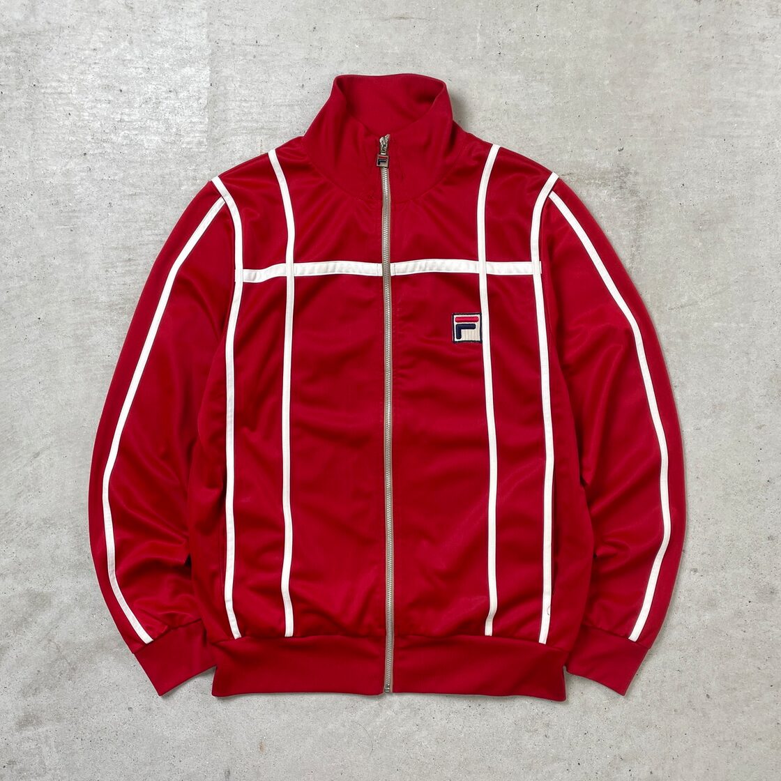 FILA フィラ ジャージ トラックジャケット ハイネック メンズXL相当 