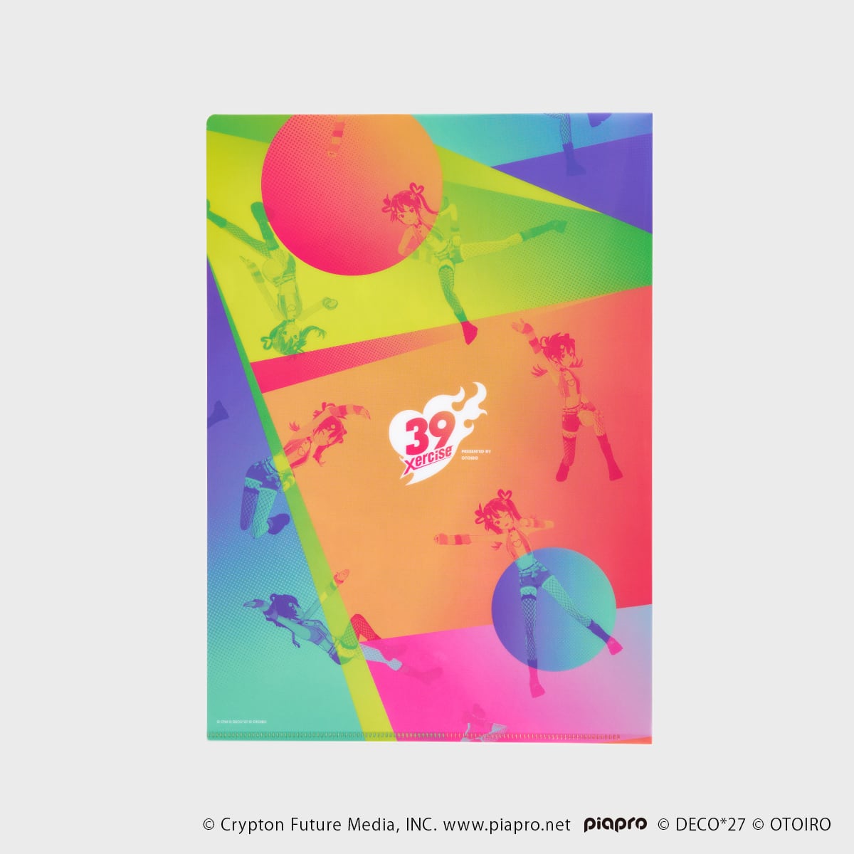 デコミク ライトネス】ミクササイズ クリアファイル | OTOIRO ONLINE STORE