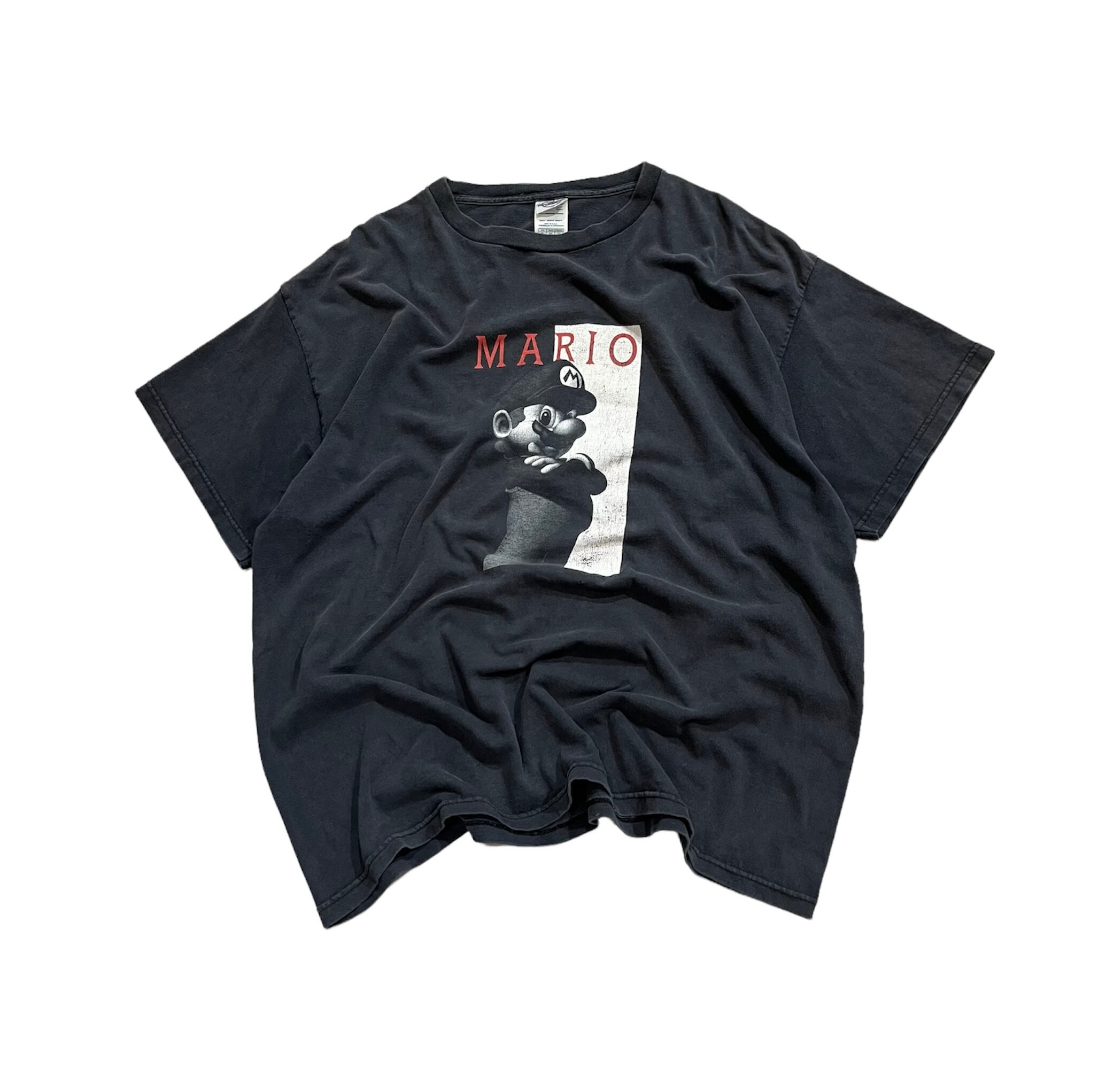 00s】マリオ スカーフェイス パロディ vintage Tシャツ - トップス