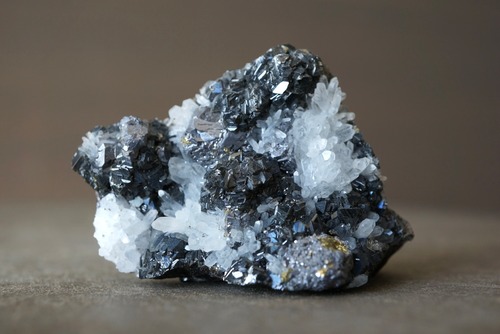 クォーツ/チャルコパイライト/スファレライト/ガレナ Quartz/Chalcopyrite/Sphalerite/Galena 1462