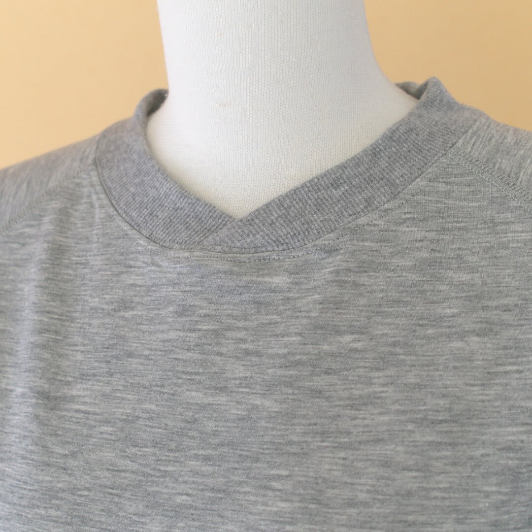 atelier naruse アトリエナルセ コットンリヨセル裏毛半袖スウェット