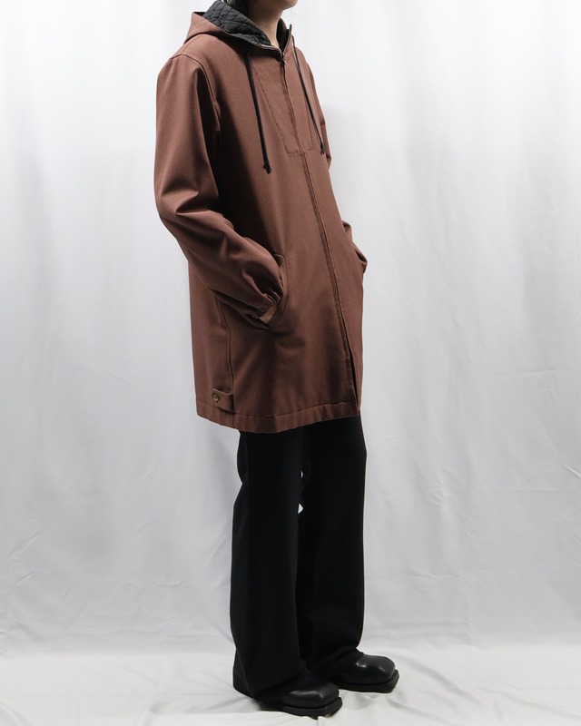【1996s/COMME des GARCONS HOMME PLUS】reversible hooded coat