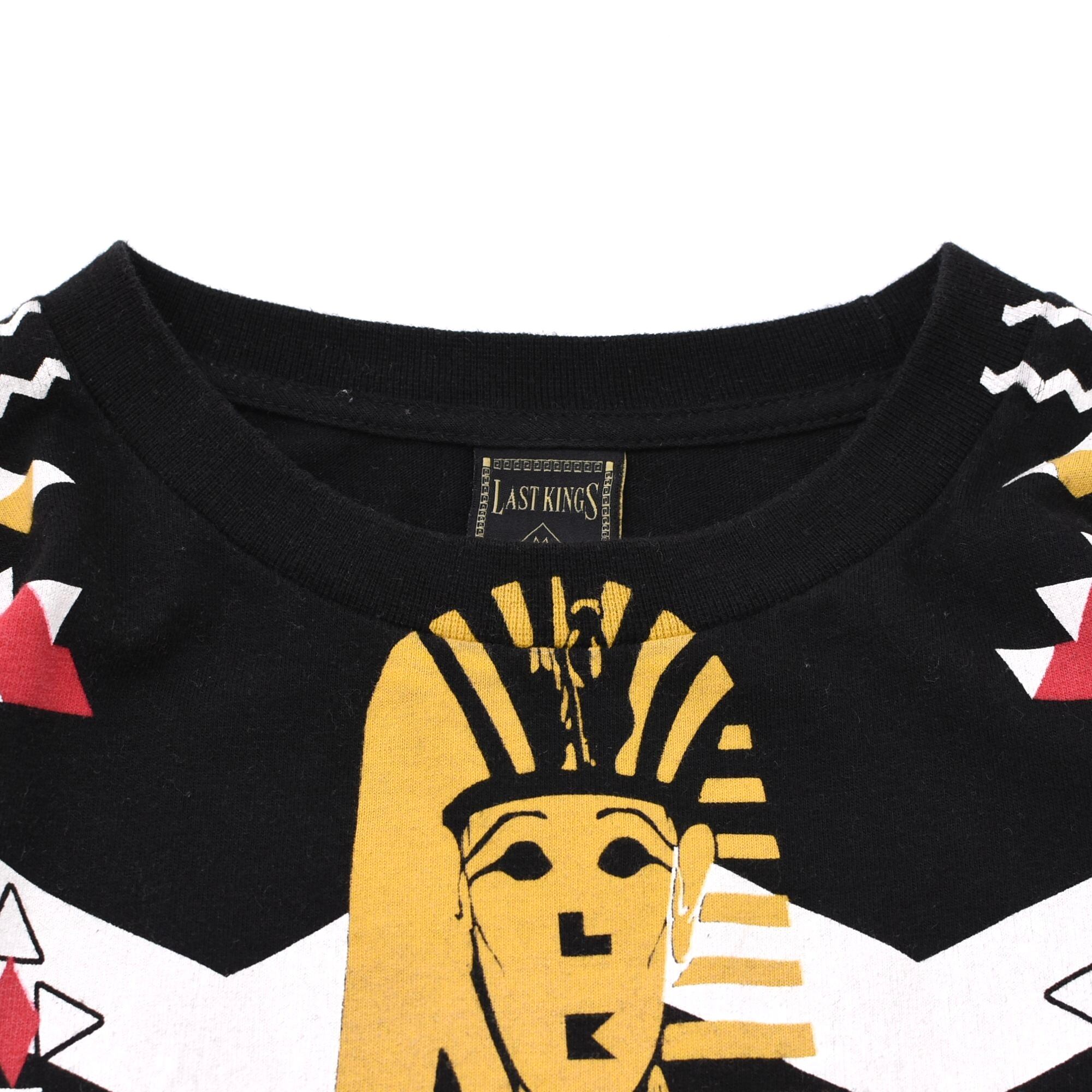 LAST KINGS full pattarn print T-shirt by Tyga | 古着屋 grin LAST KINGS full pattarn print T-shirt by Tyga | 古着屋 grin