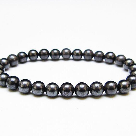 スギライト ブレスレット 7mm ブラックスギライト ブレス 一点物 メール便可 [M便 1/10] 111-42873