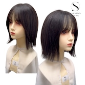 19プレミアム・ホリー人毛フルウィッグ