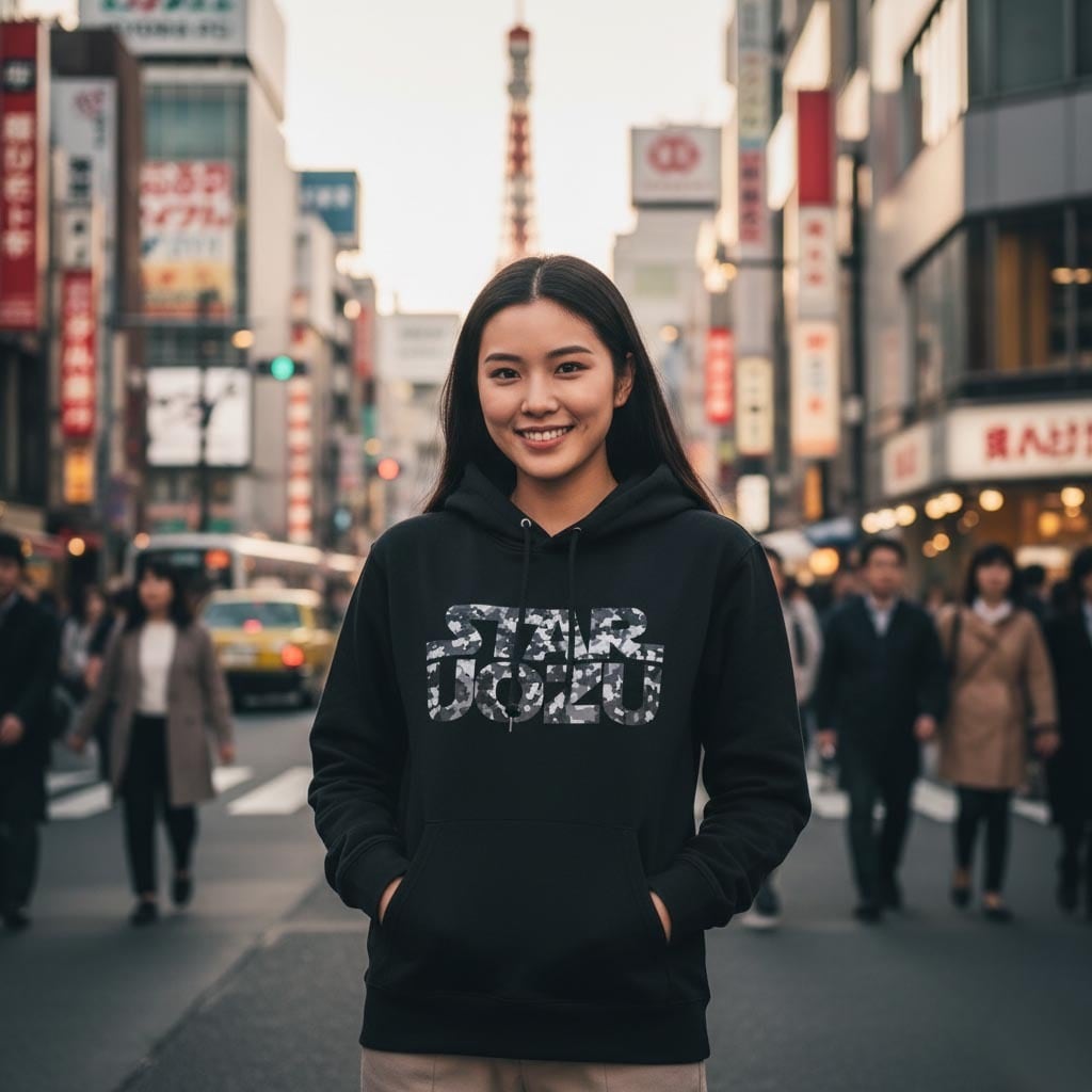【通販専売】STAR UOZU 迷彩パーカー【HOODIE】