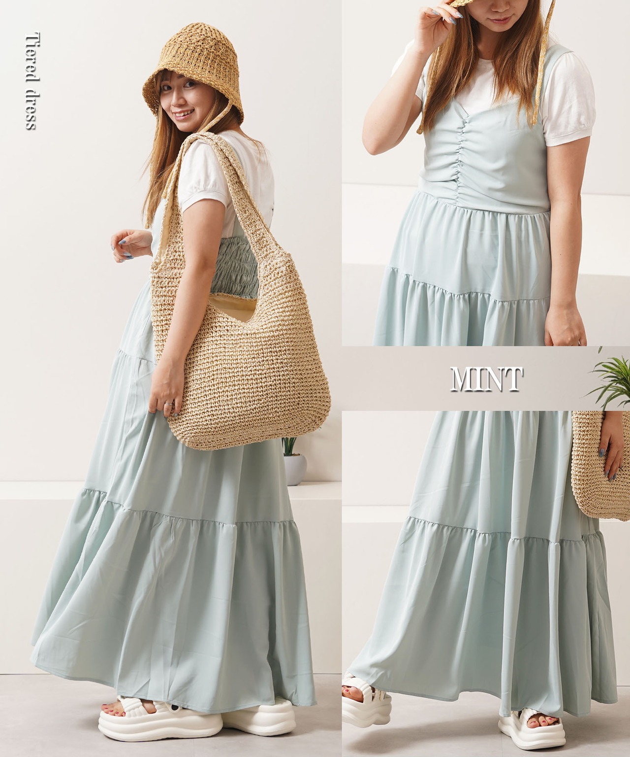 ◆ティアード ワンピース◆tr-1500523