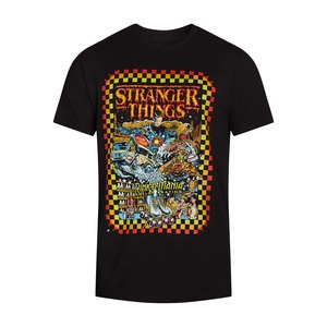 ストレンジャー・シングス リンク・オ・マニア グラフィック T シャツ Lサイズ