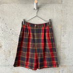 Tartan winter shorts