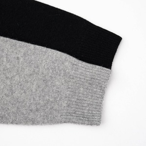 リネン RINEN 2/15ウール天竺編み タートルネック(R17581)全2色