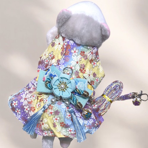 ハーネス リード付き ゆかた