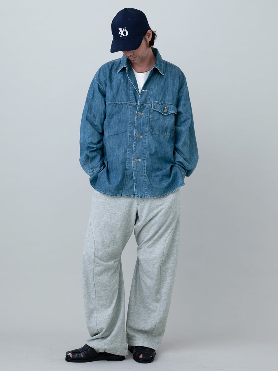 EGO TRIPPING (エゴトリッピング) 90sDENIMSHIRTS デニムオーバー