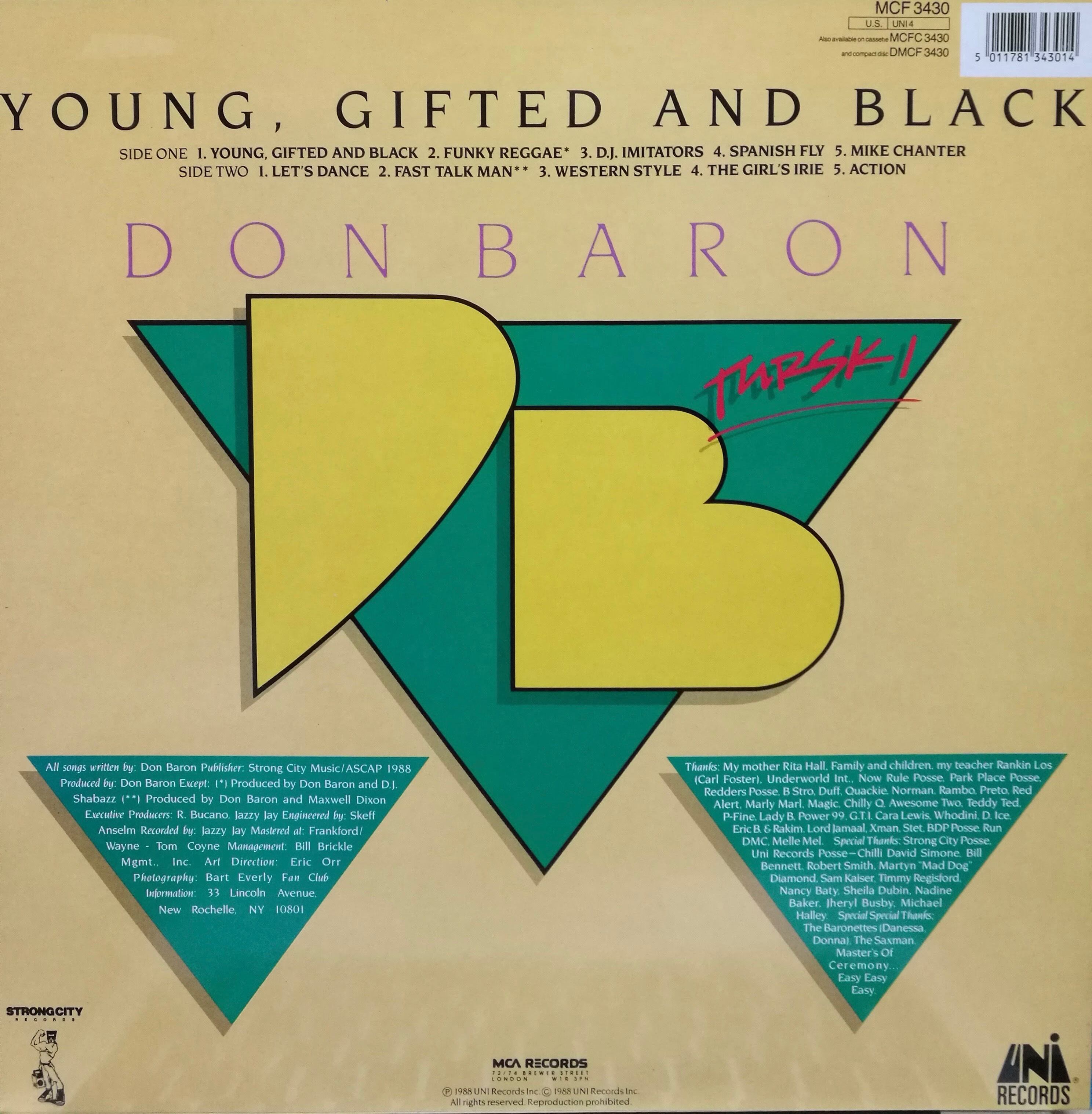 Don Baron - Young, Gifted And Black