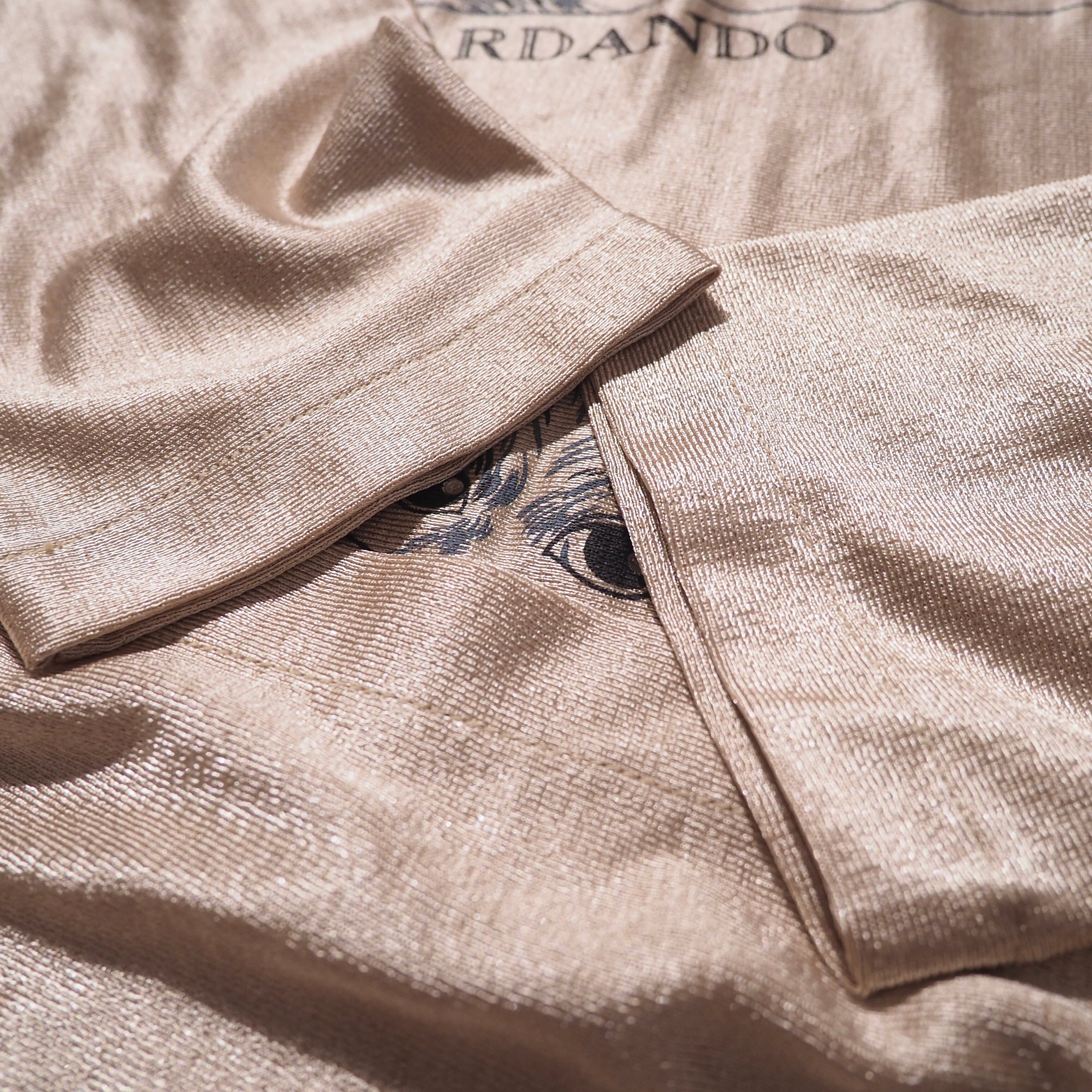 1990s " Pretty Cat " Nihil Face printed vintage Long sleeve Tee