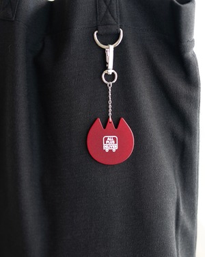 APD MATT TULIP KEY CHARM / RED