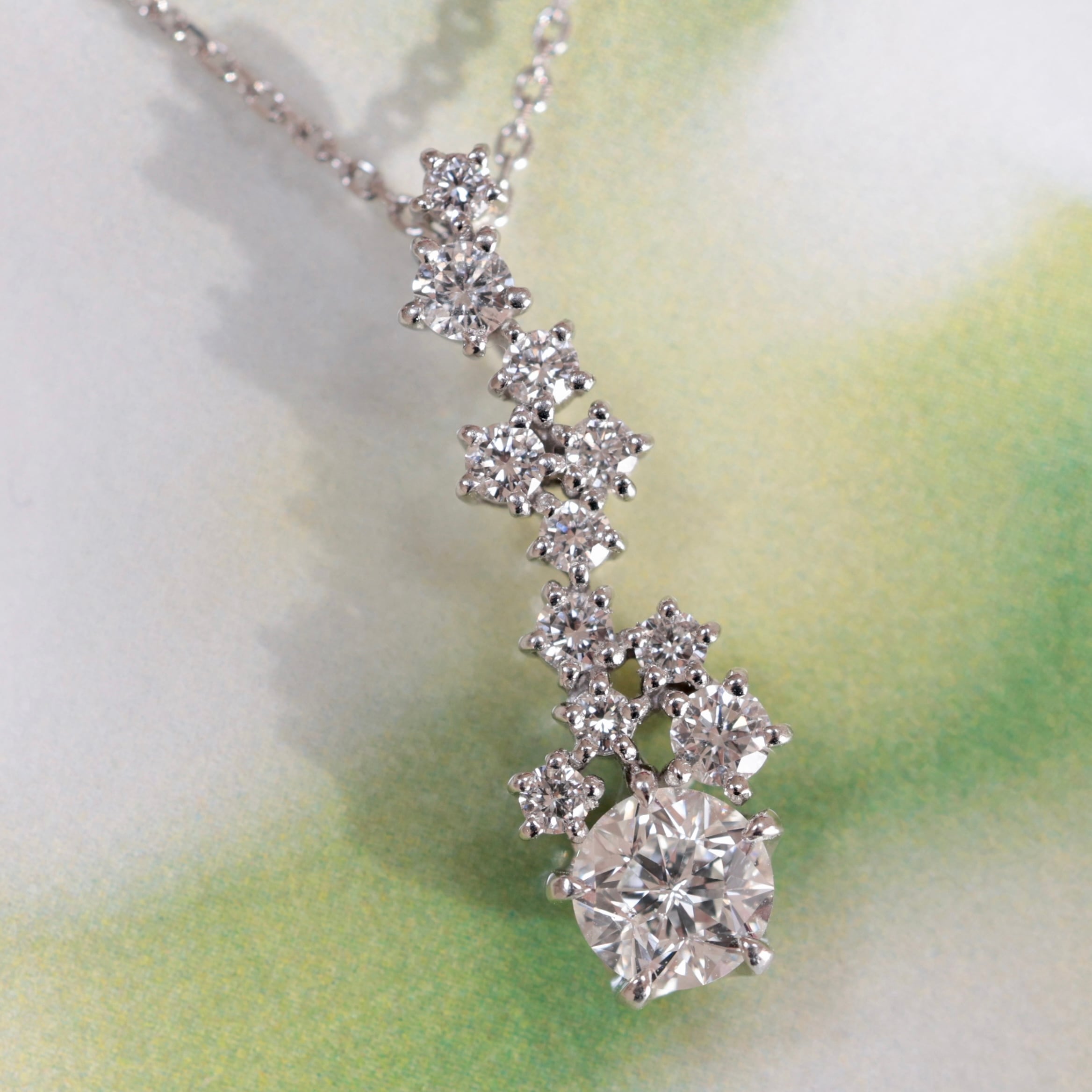 Pt フェスタリア Wish upon a star ヘリテージ ダイヤモンド 0.573ct 
