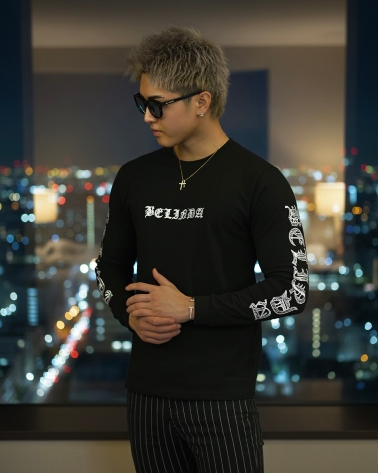 RHINE STORE SHIRTS BLACK【BB24501】